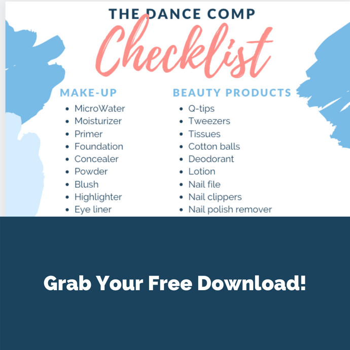 Get Organized for Competition Season With Sharing the Barre's Comp Checklist!